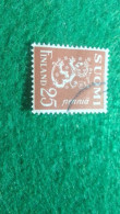 FİNLANDİYA--1940--50            LION          25    MK       DAMGALI - Usati