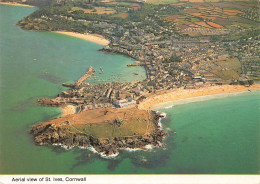 [-5%] ROYAUME UNI - Cornwall - Vue Aérienne De St Ives - Colorisé - Carte Postale - St.Ives