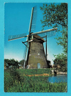 * Kinderdijk (Zuid Holland - Nederland) * (Gebr Spanjersberg) Hollandse Molen, Dutch Windmill, Moulin à Vent - Kinderdijk