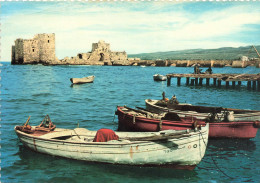 LIBAN - Le Château De Sidon - Colorisé - Carte Postale - Liban