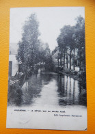 HOEGAARDEN  -  De Gete - La Ghète , Vue Du Grand Pont  -  1910 - Hoegaarden