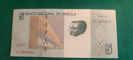 ANGOLA 5 KWANZAS 2012 - Angola