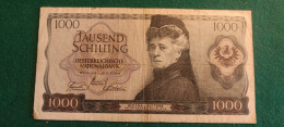 AUSTRIA 1000 SCHILLING 1966 - Oesterreich