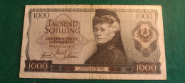 AUSTRIA 1000 SCHILLING 1966 - Oesterreich