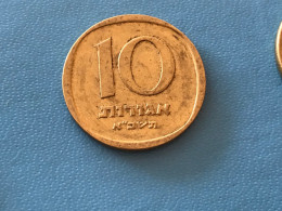 Münze Münzen Umlaufmünze Israel 10 Agora 1961 - Israel