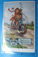 Lembruch Dümmersee Viele Grusse  Celebration Postcard  50 Jahre Cramers  Kunstanstalt Dortmund Moto - Dreh- Und Zugkarten