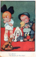 CPA - Illustration Mc GILL DONALD - Scène ENFANTS Avec Chien - Edition J.Amiard - Mc Gill, Donald