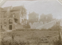 Mesnil Val - Photo Ancienne Albuminée 1903 - Villa Villas Du Val Heureux - Mesnil-Val