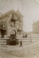 Mesnil Val - Photo Ancienne Albuminée 1903 - Villa LES IRIS - Mesnil-Val