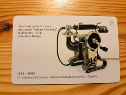 Phonecard Croatia - Historic Telephone - Croatie