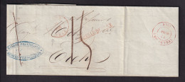 327/40 --  Incoming Mail - Lettre De ARLON 1846 Vers EICH - Après Le Départ - Cachet Banque Berger Fils - ...-1852 Prefilatelia