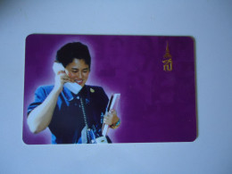 THAILAND USED  CARDS PIN 108  ADVERSTISING  WOMEN TELECOM - Thaïland