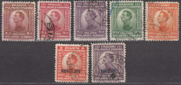 Yugoslavia Kingdom 1923/4 Mi#169-175 Used - Usados