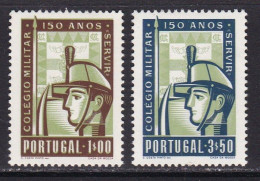 PORTUGAL - 1954 - YVERT 811/812 - 150º Aniversario Escuela Militar - MH - Neufs