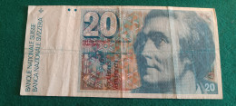 SVIZZERA 20 FRANCS 1982 - Svizzera