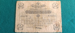 TURCHIA 5 PIASTRES 1916 - Turquie