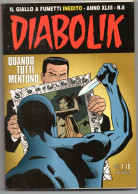 Diabolik(Astorina 2004)  Anno XLIII° N. 8 - Diabolik