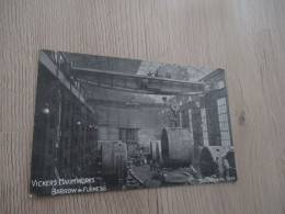 CPA  Angleterre England Vickers, Sons And Maxim Works, Barrow-in-Furness Boiler Making Shop - Sonstige & Ohne Zuordnung