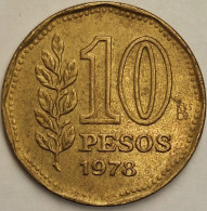 Argentina - 10 Pesos 1978, KM# 72 (#2754) - Argentine