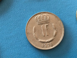 Münze Münzen Umlaufmünze Luxemburg 1 Franc 1970 - Luxembourg