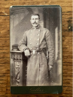 Chartres - Militaria  - Photo Ancienne Format CDV - Militaire Soldat Du 130ème Régiment D’infanterie - Chartres