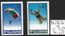 BULGARIE PA 136-37 ** Côte 1.50 € - Poste Aérienne