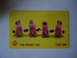 THAILAND USED  CARDS   PIN 108  CHILDEN TOYS - Games