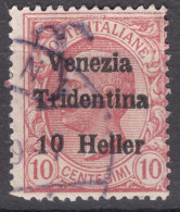 Italy Trento, Trentino, Venezia Tridentina 1918 Sassone#29 Used - Trente