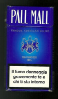 Tabacco Pacchetto Di Sigarette Italia - Pall Mall San Francisco 100's N.01 Da 20 Pezzi ( Vuoto ) - Zigarettenetuis (leer)