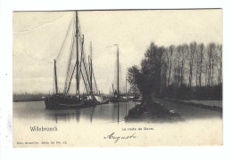 Willebroek   Willebroeck  La Route De Boom 1902 - Willebrök