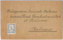 42253 GREECE - POSTAL HISTORY - COVER To ITALY 1903 PAQUEBOT Piroscafi Italiani - Briefe U. Dokumente