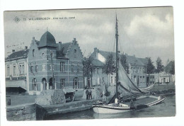 Willebroek   SBP 13 WILLEBROECK  Une Vue Du Canal 1909 - Willebroek