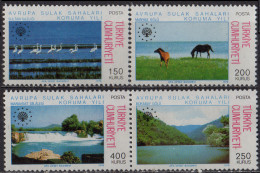 TURQUIE - Année Européenne De La Protection Des Zones Humides - Unused Stamps