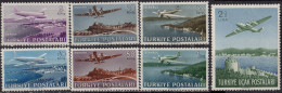 TURQUIE - Avions 1949 - Poste Aérienne