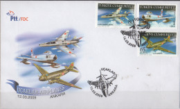 TURQUIE - Avions 2009 FDC - FDC