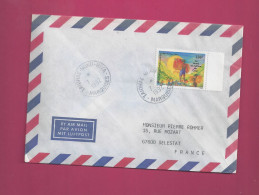 Lettre De 1992 Pour La France - YT N° 408 En BDF - Seul Sur Lettre - Santé - Lettres & Documents