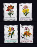 LUXEMBOURG 1988 TIMBRE N°1140/43 OBLITERE FLEURS - Gebruikt