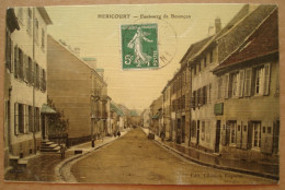 70 - HERICOURT - Faubourg De Besançon  (Carte Toilée) - Héricourt