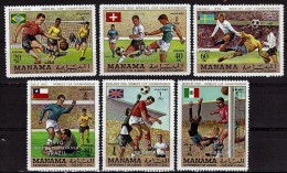 MANAMA   N°   * *   SURCHARGE  Cup 1970   Fussball  Soccer Football - 1970 – Mexico