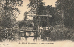 Etinehem * Le Pont Levis Du Château * Villageois Enfants - Other & Unclassified