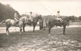 MILITARIA - Chevaux - Uniformes - Casque - Bérets - Carte Postale Ancienne - Other & Unclassified