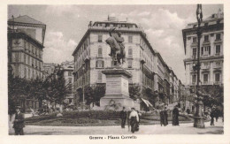 ITALIE - Genova - Piazza Corvetto - Carte Postale Ancienne - Genova (Genua)