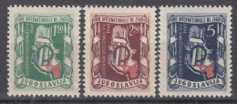 Yugoslavia Republic 1948 Mi#539-541 Mint Never Hinged - Neufs