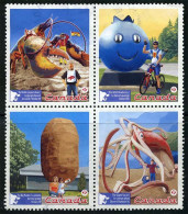 Canada (Scott No.2484 - Attraction Touristiques / Road Side Attraction) (o) Bloc Of 4 - Usados