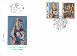 FDC YUGOSLAVIA 2634-2635 - FDC