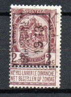 2079 Voorafstempeling Op Nr 55 - BRASSCHAET 1913 -  Positie A - Roller Precancels 1910-19