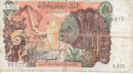 ALGERIE - 10 Dinars (127) - 1/11/1970 - Argelia