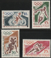 THEMATIC OLYMPIC GAMES:  ROMA 1960. CYCLING, DISCUS THROWING, BOXING, RUNNING   -  TOGO - Verano 1960: Roma