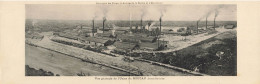 Le Boucau * CPA Double Pano * Vue Générale De L'usine , Compagnie Des Forges Et Aciéries De La Marine Et D'homécourt - Autres & Non Classés