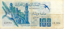 ALGERIE - 100 Dinars (131) U2- 1/11/1977 - Algeria